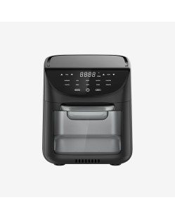 Multifunctional black smart air fryer