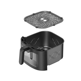 Mini oil-free digital smart air fryer