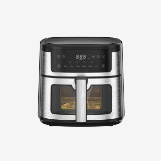 Stainless steel mini smart electric air fryer