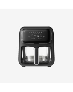Household multifunctional deep glass air fryer
