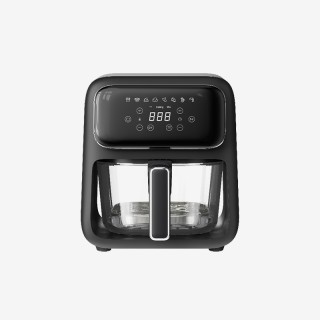 Household multifunctional deep glass air fryer