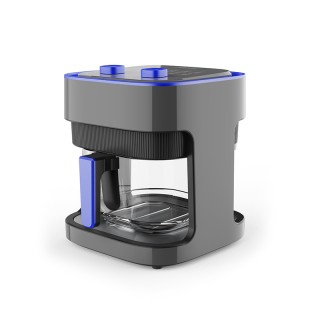 Multifunctional viewing glass air fryer