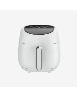 White non-stick electric oil-free air fryer