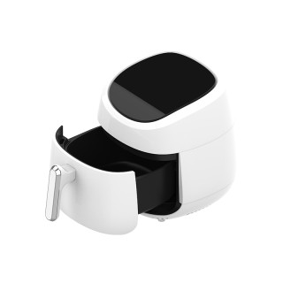 White non-stick electric oil-free air fryer