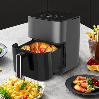 Non-stick dual-heating household air fryer Non-stick dual-heating household air fryer