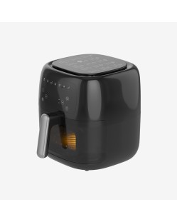 Modern digital display square air fryer