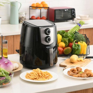 High-quality dual-knob mechanical air fryer High-quality dual-knob mechanical air fryer