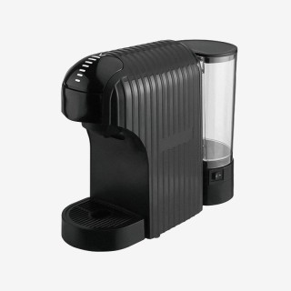 Black professional smart capsule coffee machine