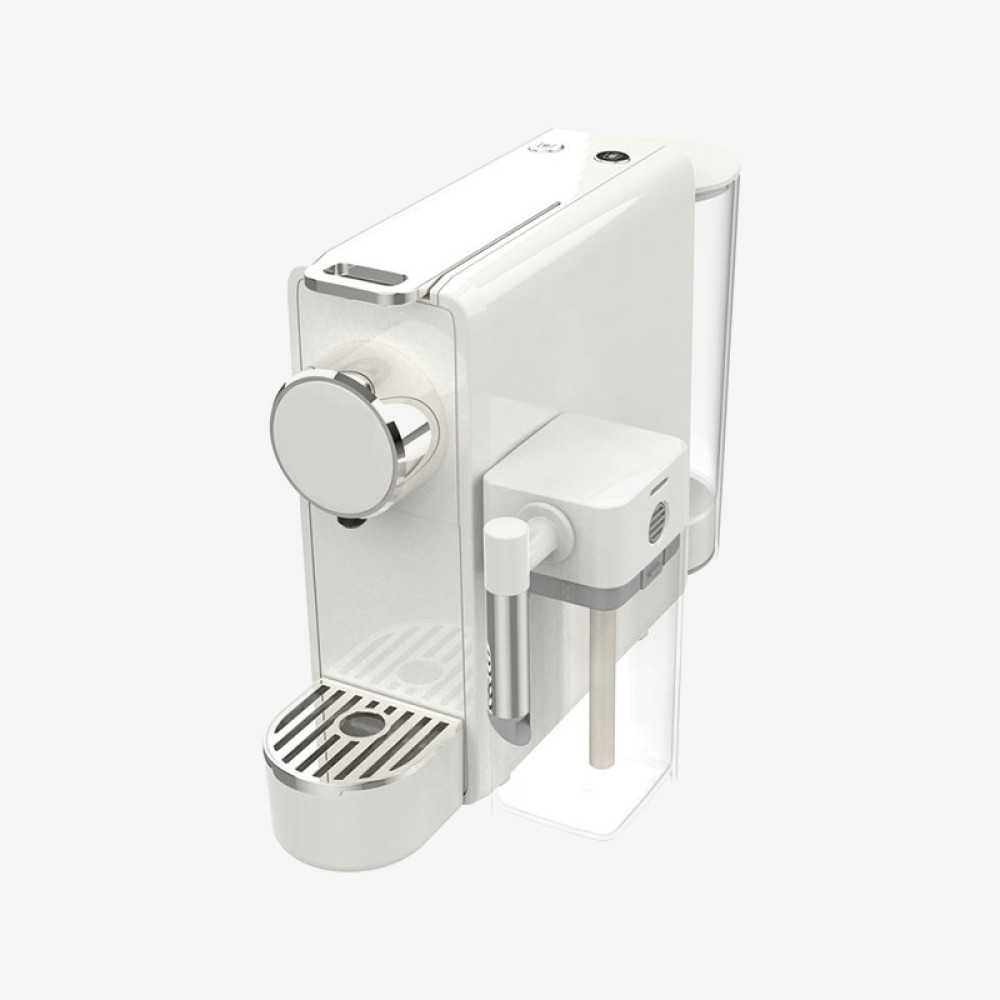 Minimalist design stainless steel capsule coffee machine