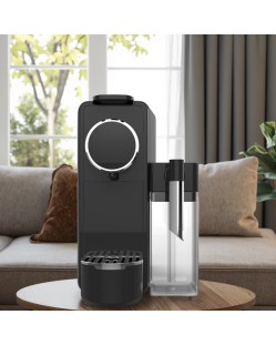 Minimalist design stainless steel capsule coffee machine Minimalist design stainless steel capsule coffee machine