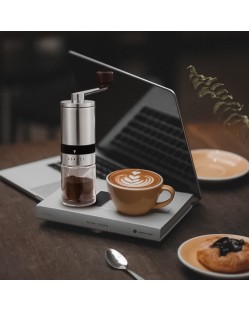 Stainless steel crank manual coffee grinder Stainless steel crank manual coffee grinder