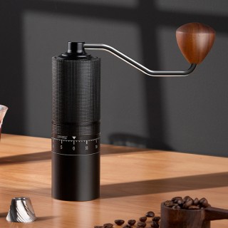 Aluminum alloy manual coffee bean grinder
