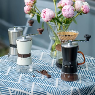 Home stainless steel manual coffee grinder