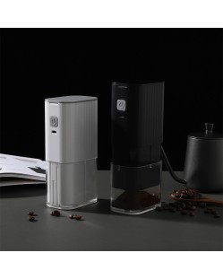 Simple rechargeable electric coffee bean grinder Simple rechargeable electric coffee bean grinder