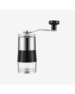 Mini stainless steel manual coffee bean grinder