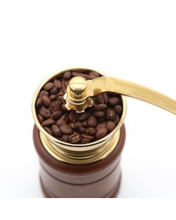 Classic retro wooden manual coffee grinder Classic retro wooden manual coffee grinder