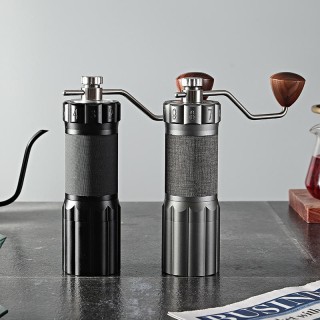Stainless steel non-slip manual coffee bean grinder