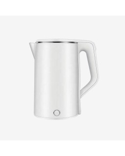 White 1.8L household electric kettle