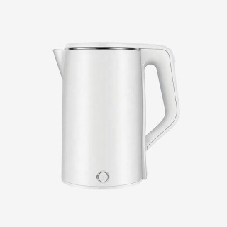 White 1.8L household electric kettle