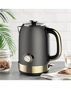 Retro food-grade stainless steel electric kettle