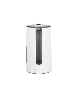 White temperature-controlled electric kettle