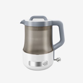 Double-walled insulated glass electric kettle