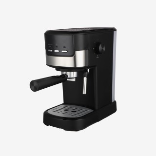 Black home semi-automatic espresso machine