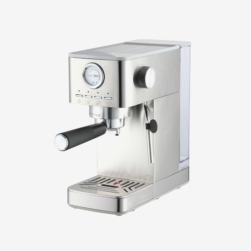 Durable stainless steel espresso machine