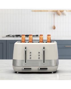 Electric retro pop-up 4-slice toaster Electric retro pop-up 4-slice toaster