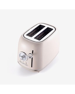 Retro automatic wide slot 2-slice toaster