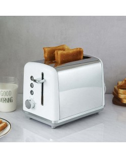 Stainless steel automatic pop-up 2-slice toaster Stainless steel automatic pop-up 2-slice toaster
