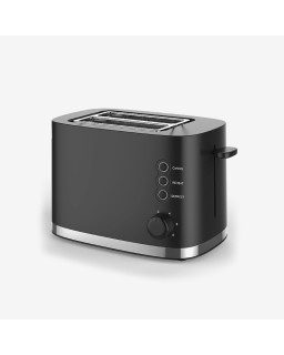 Multifunctional stainless steel 2-slice toaster