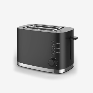 Multifunctional stainless steel 2-slice toaster