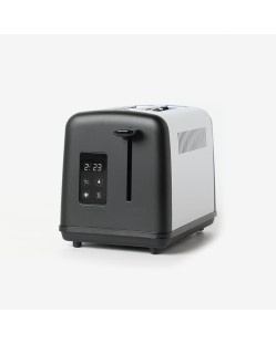 Smart touchscreen control for dual-slot toaster