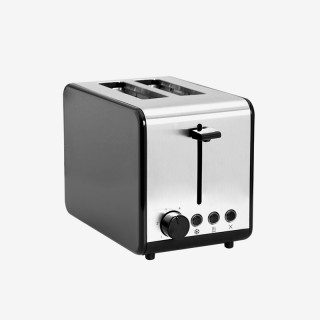 Modern intelligent automatic pop-out double-slot toaster