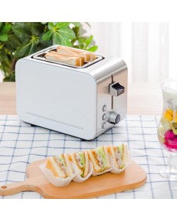 Electric smart stainless steel 2-slice toaster Electric smart stainless steel 2-slice toaster