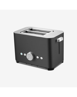 Automatic pop-up stainless steel 2-slice toaster