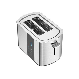 Digital touchscreen pop-up 2-slice toaster